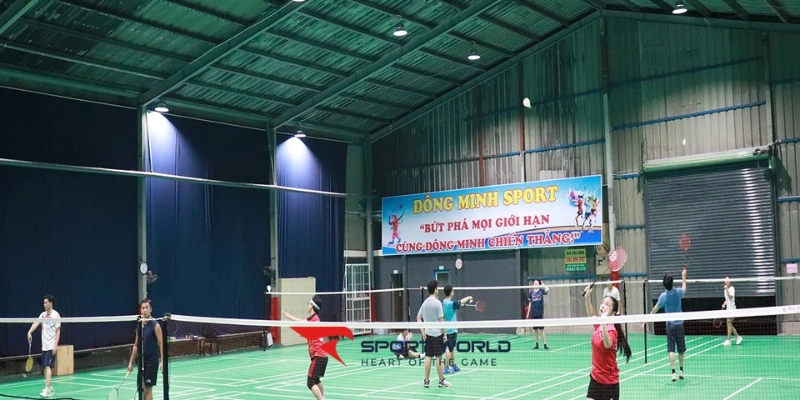 Sân Cầu Lông Mini Di Động