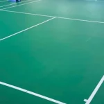 Vạch Biên Dọc Trong Sân Cầu Lông