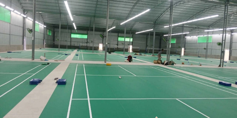 Vật Liệu Trần Nhẹ Cho Sân Cầu Lông